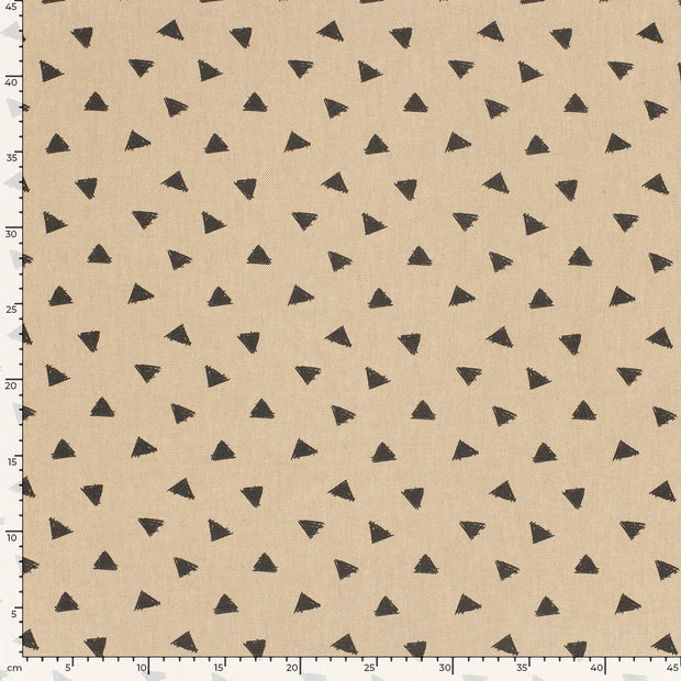 Aspect Lin tissu Triangle 