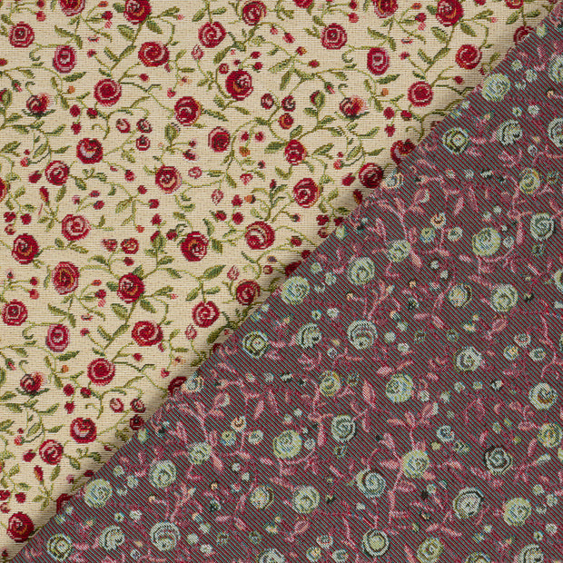 Gobelin fabric Roses jacquard 