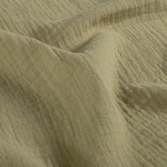 Muslin Unicolour Olive Green