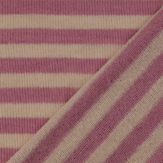  tissu Rose fil teint 