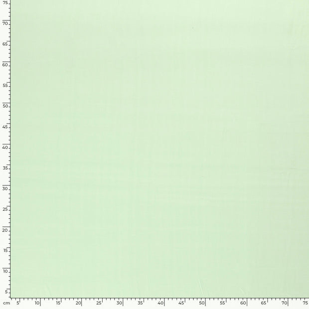 Viscose Satijn stof Effen Mint