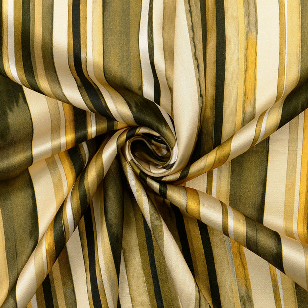 Viscose Satin fabrik Braun 