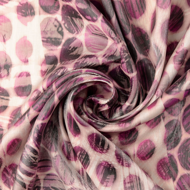 Viscose Satin fabric Lila 