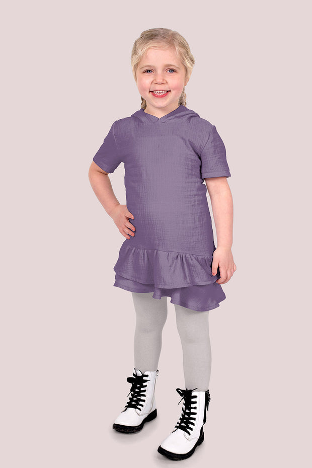 Muslin fabric Unicolour Mauve