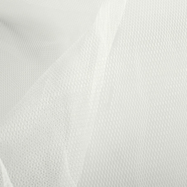 Tulle fabric Unicolour Off White