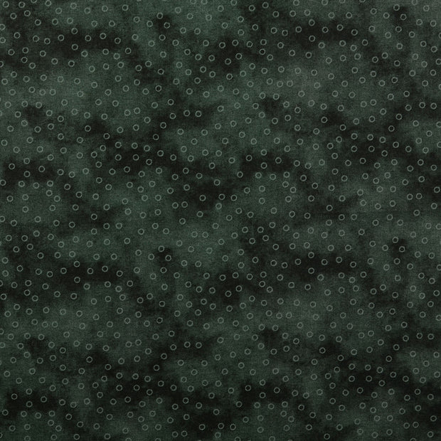 Cotton Poplin fabric Geometric pattern Black