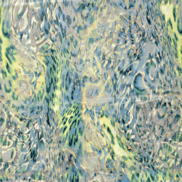 Satin Velvet fabrik Indigoblau 