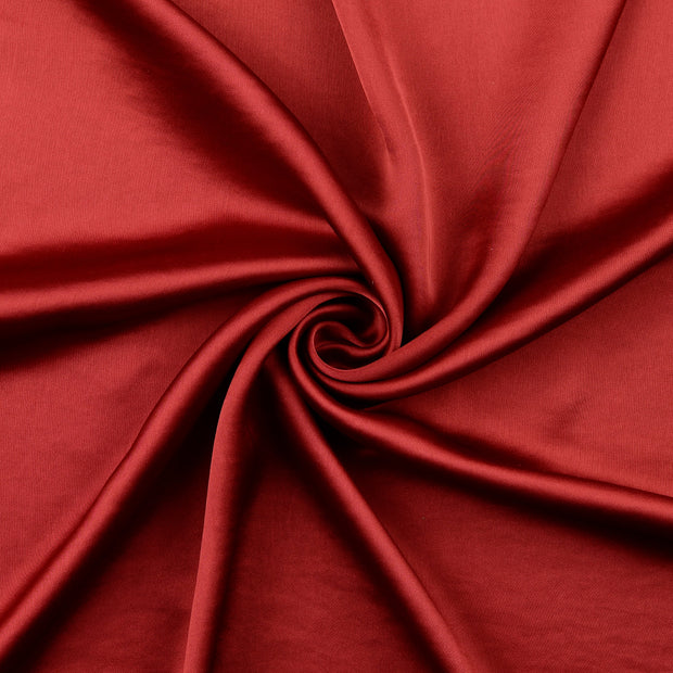 Satin fabric Bordeaux 