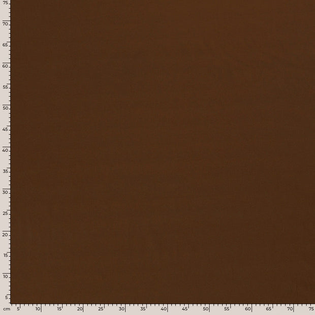 Jersey fabric Unicolour Brown
