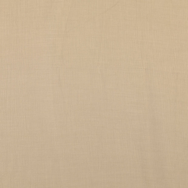 Viscose Poplin stof Effen Beige