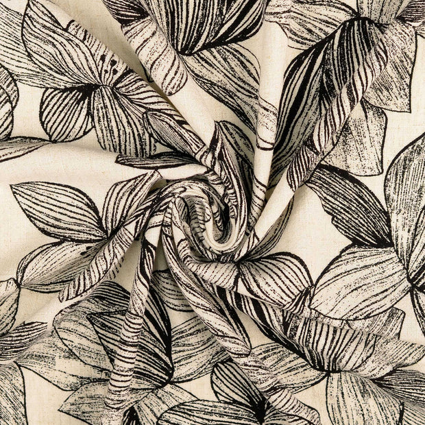 Linen fabric Nude 