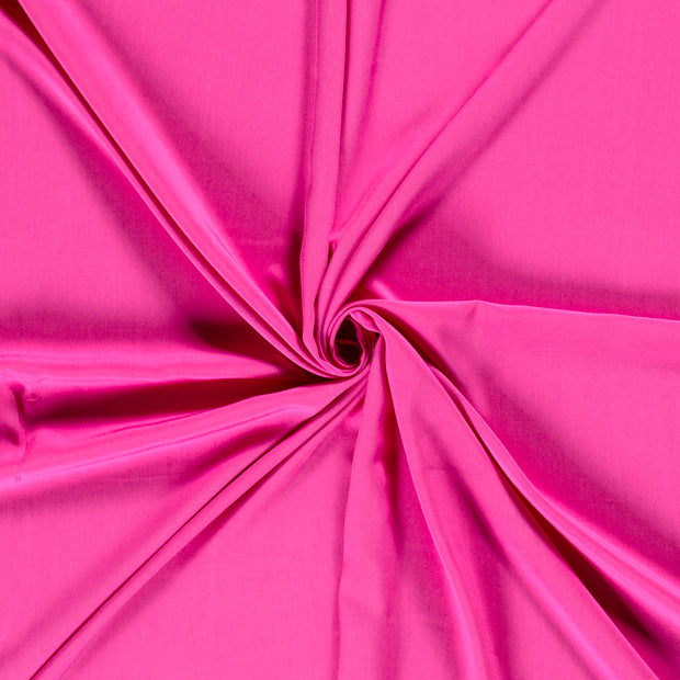 Bambou Poplin tissu Fuchsia 