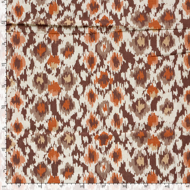  fabric Geometric pattern Brique