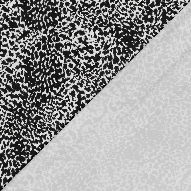 Viscose Vortex Jersey fabrik Leoparden bedruckt 