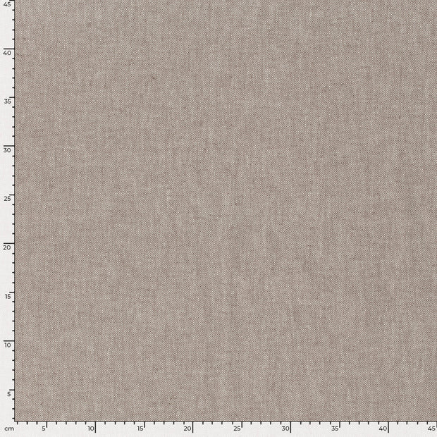 Chambré tissu chevron Marron