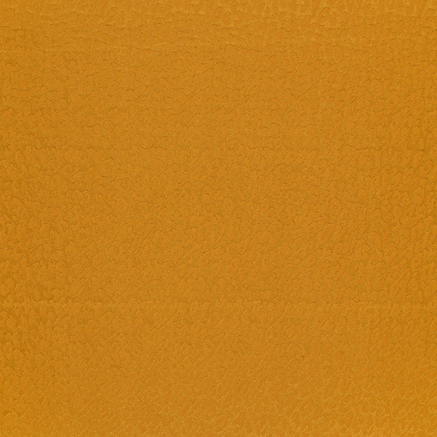 Satin Jacquard tela Ocre ligeramente brillante 