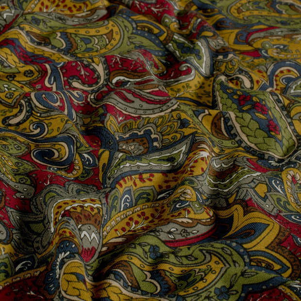 Viscose Vortex Jerséis tela Cachemira Burdeos