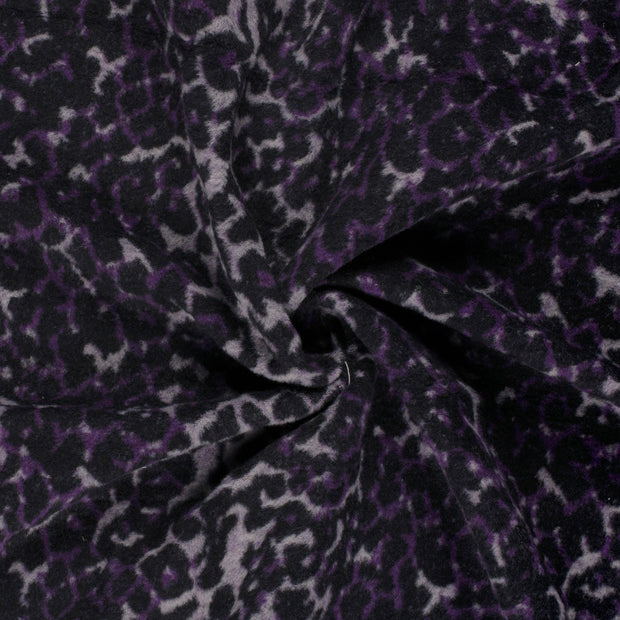 Jacquard fabrik Aubergine 