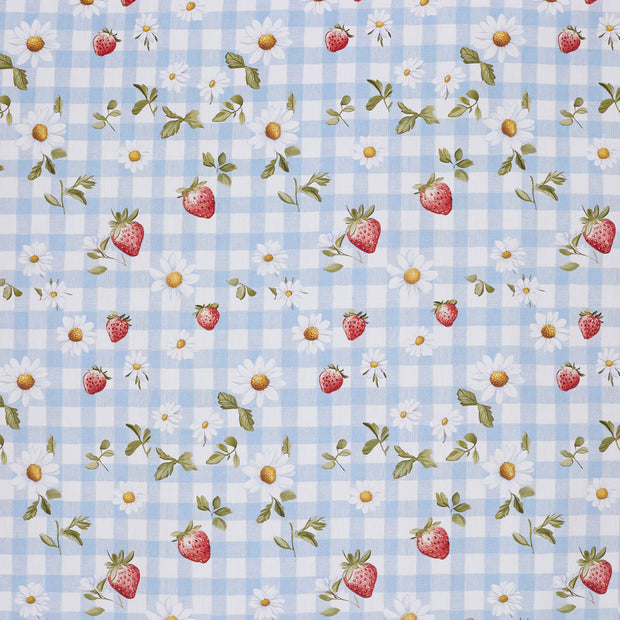 Cotton Poplin fabric Baby Blue 