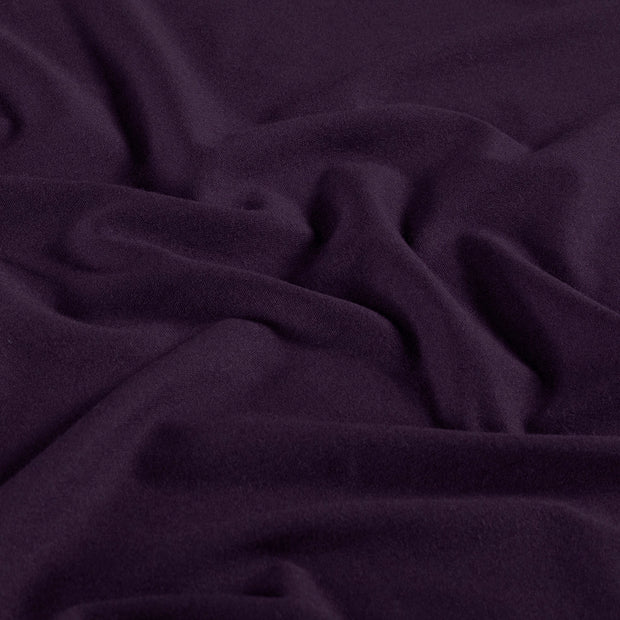 Viscose Jersey fabric Unicolour Aubergine