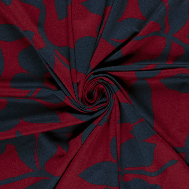 Punta di Roma tela Burdeos estampado 