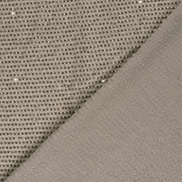 Woven Polyester fabric Stripes Sequins 