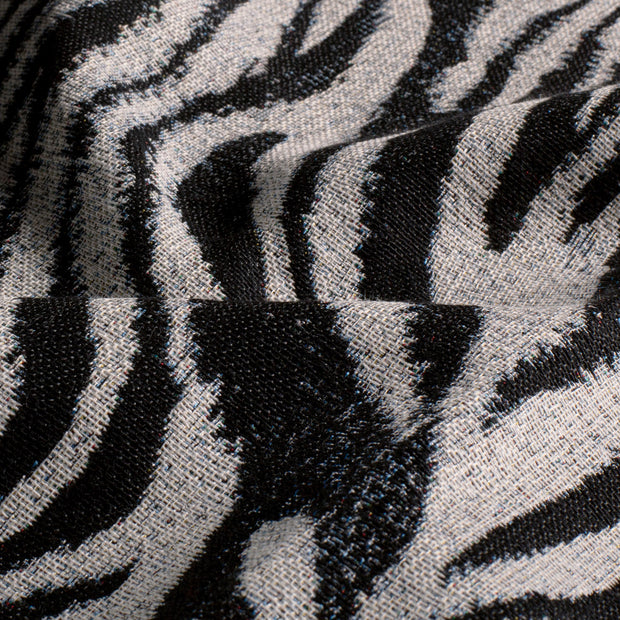 Gobelin stof Zebra's Gebroken wit