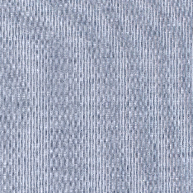 Chambré fabric Stripes Indigo