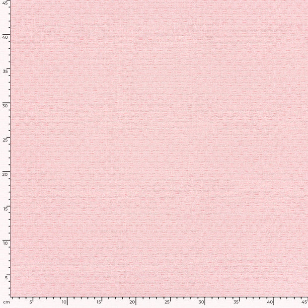Jacquard fabrik Uni Helles Pink