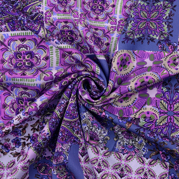 Viscose Twill fabric Lila 