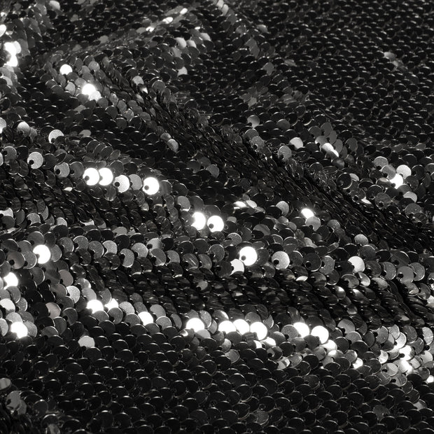 Velvet fabric Unicolour Silver