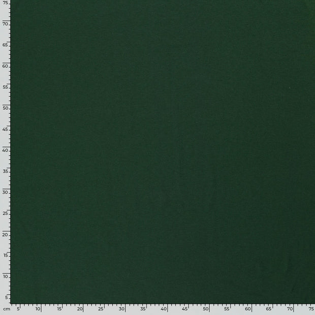 Bamboo Jersey fabric Unicolour Dark Green