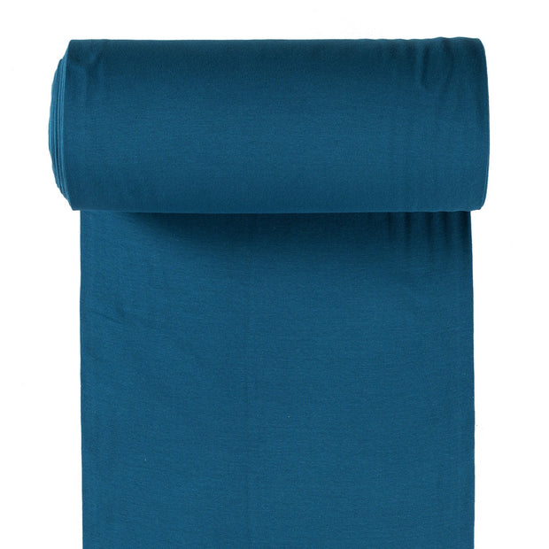 Bündchen fabrik Pfauenblau 