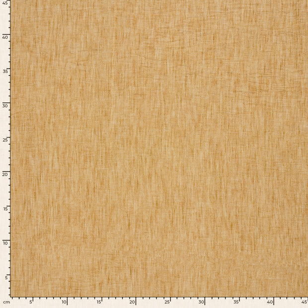 Woven Polyester tissu Unicolore Ocre