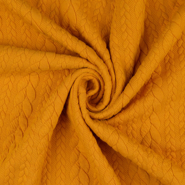 Jacquard fabrik Ocker 