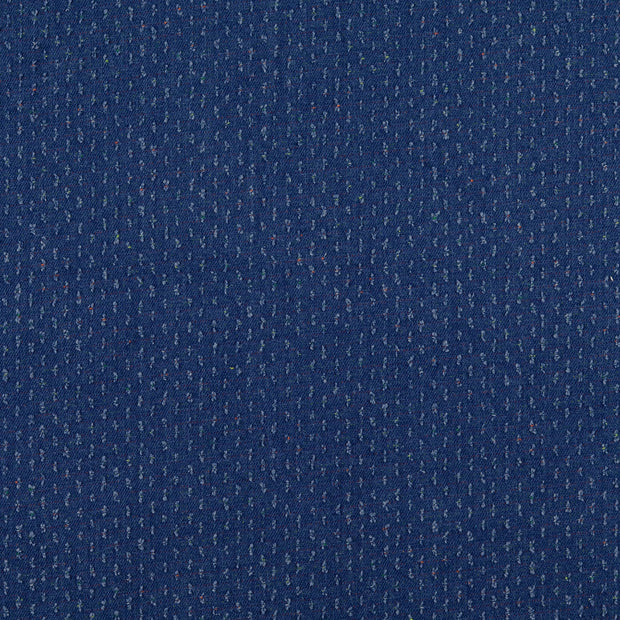 Denim fabric Stripes Indigo