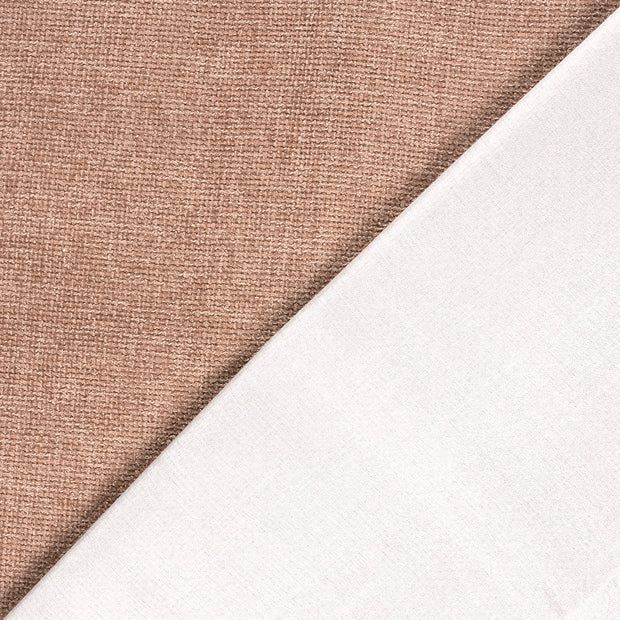 Chenille fabric Pink dyed 