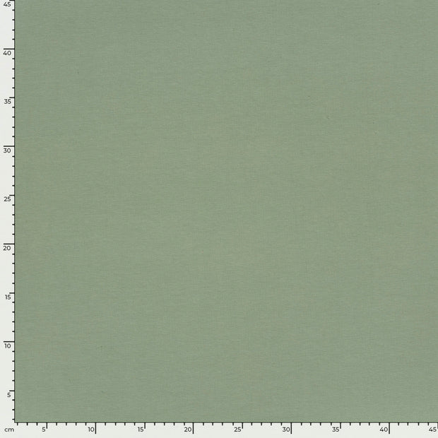 Felpa GOTS tela Unicolor Menta
