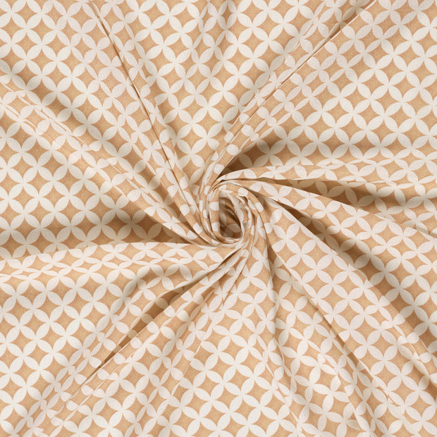  fabric Camel digital printed 