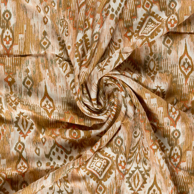  fabric Camel printed 