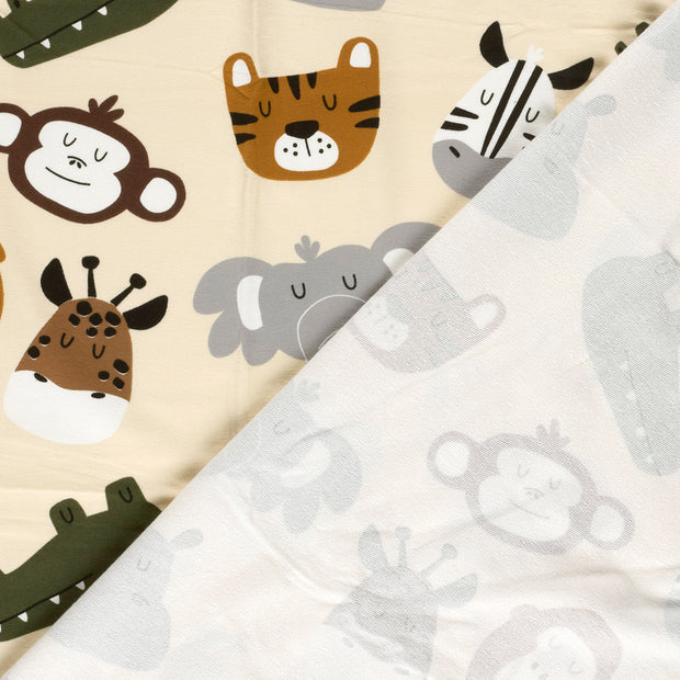 French Terry fabric Abstract digital printed 