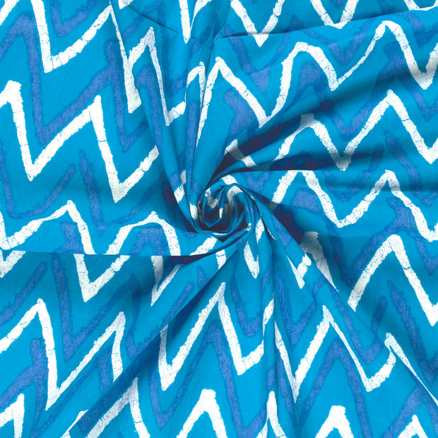 Voile fabric printed 