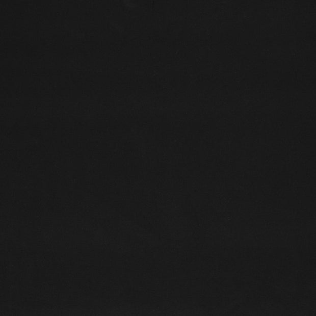 Katoen Jersey stof Zwart mat 