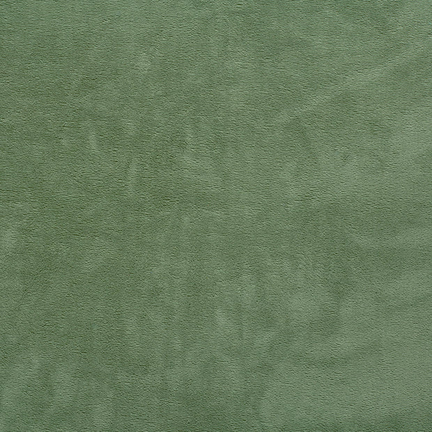 Bamboe Fleece stof Effen Olijf Groen