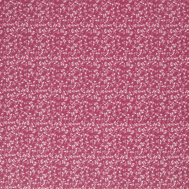 Cotton Poplin fabric Wine red matte 