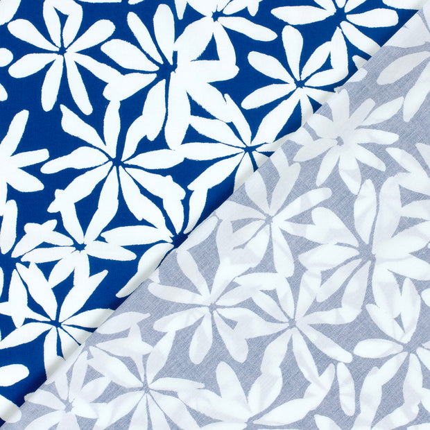 Cotton Satin fabric Flowers printed 