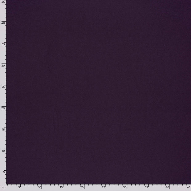 Viscose Jersey fabric Unicolour Aubergine