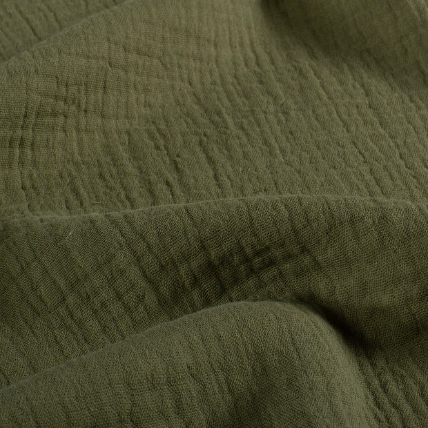 Muselina tela Unicolor Forest Green