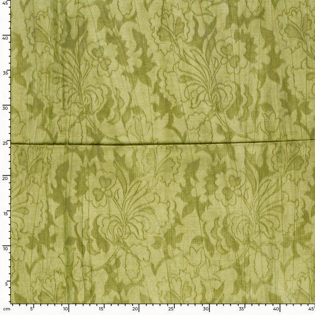  fabric Unicolour Green