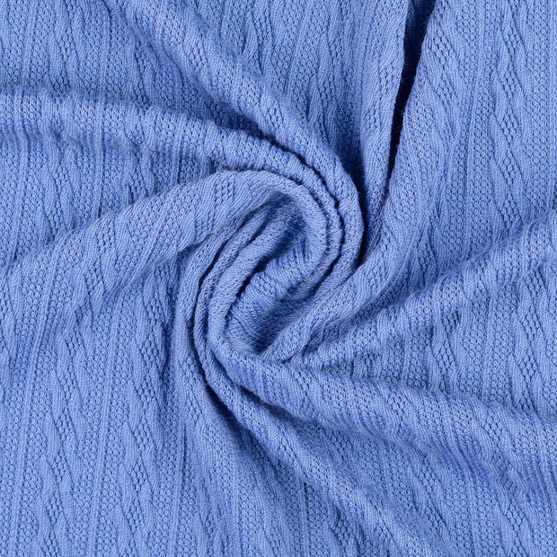 Heavy Knit stof Indigo 